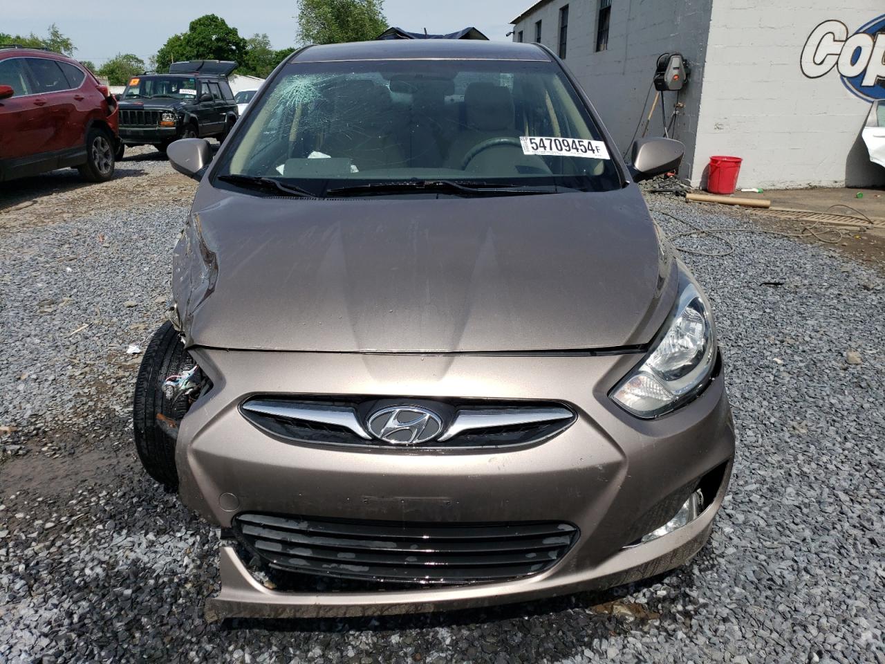 2012 Hyundai Accent Gls vin: KMHCU4AE4CU211908