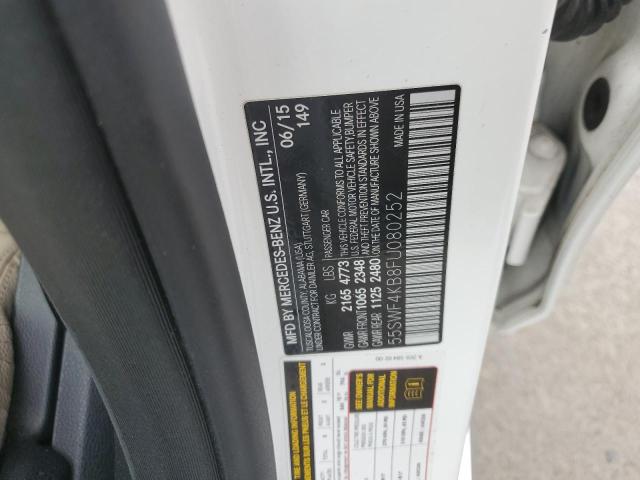 2015 MERCEDES-BENZ C 300 4MAT - 55SWF4KB8FU080252