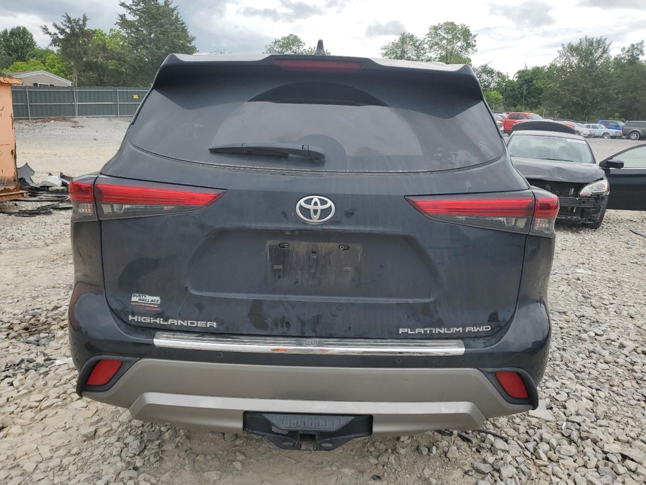 5TDFZRBH4MS077187 2021 Toyota Highlander Platinum