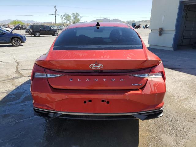 2021 Hyundai Elantra Limited VIN: KMHLP4AG4MU100852 Lot: 52525764