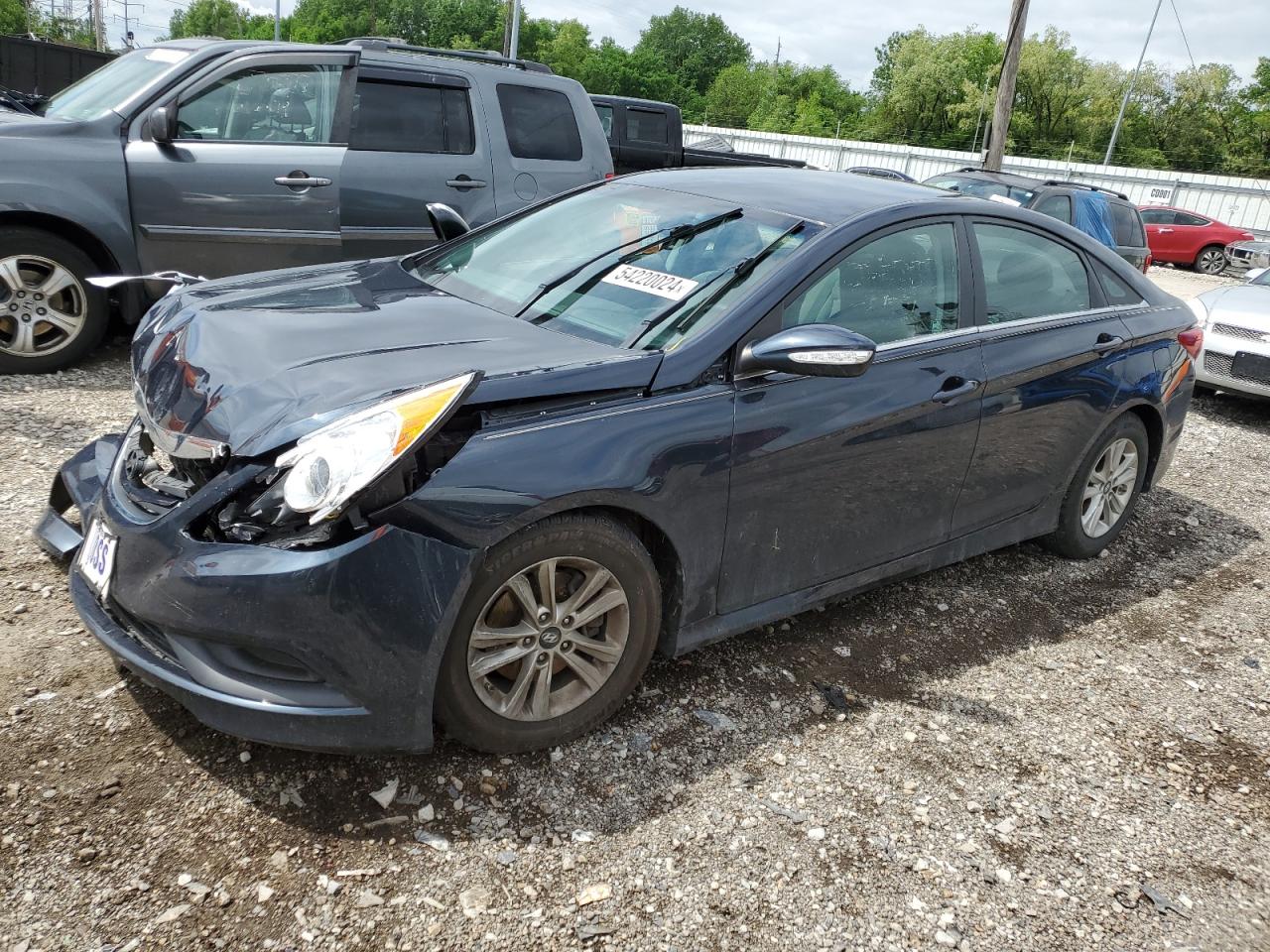 5NPEB4AC1EH921847 2014 Hyundai Sonata Gls