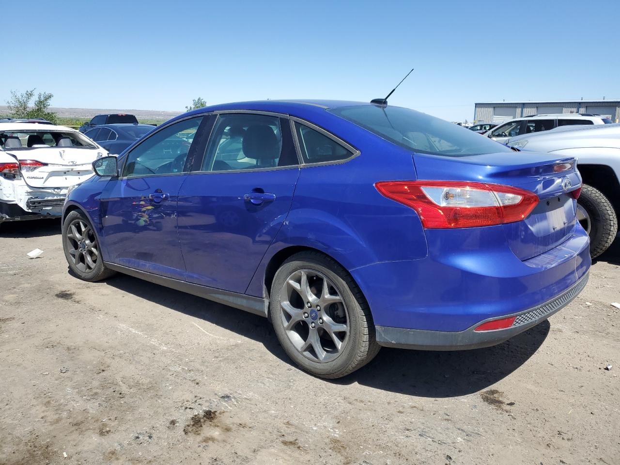 2014 Ford Focus Se vin: 1FADP3F28EL311436