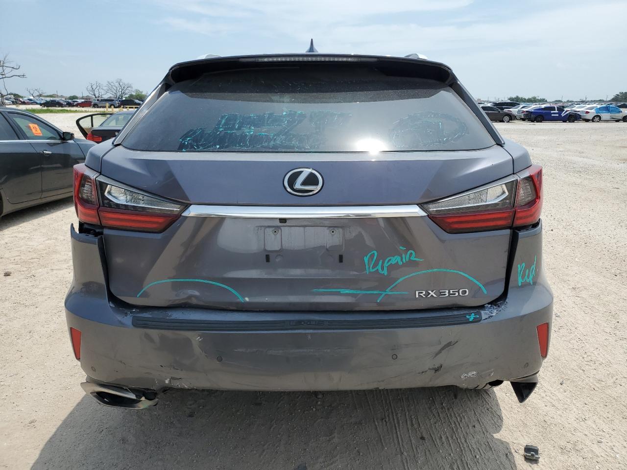 2T2ZZMCA5HC081101 2017 Lexus Rx 350 Base