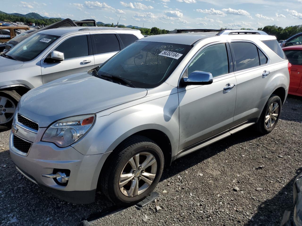 2012 Chevrolet Equinox Ltz vin: 2GNFLFE51C6161212