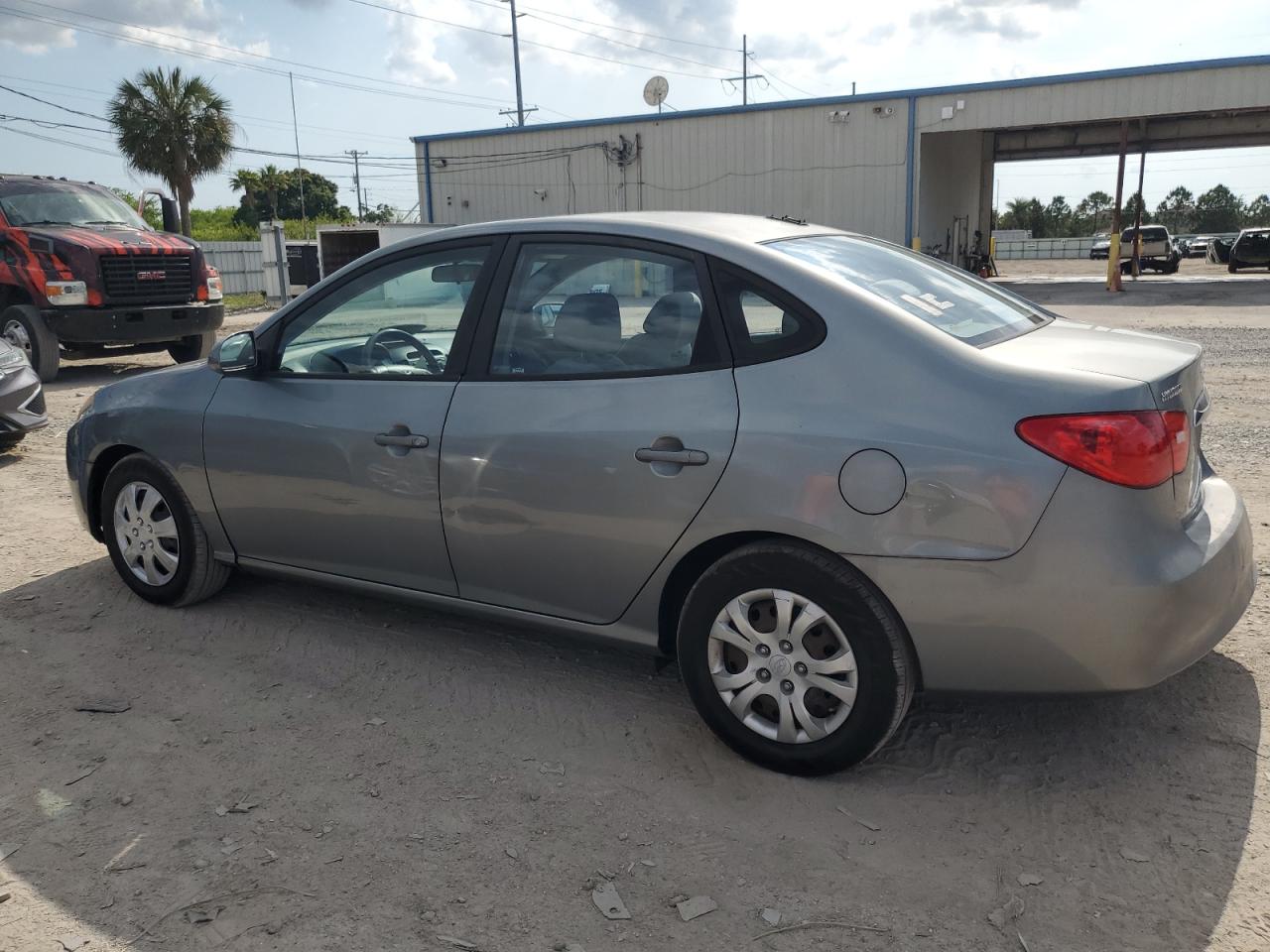 KMHDU4AD7AU143032 2010 Hyundai Elantra Blue