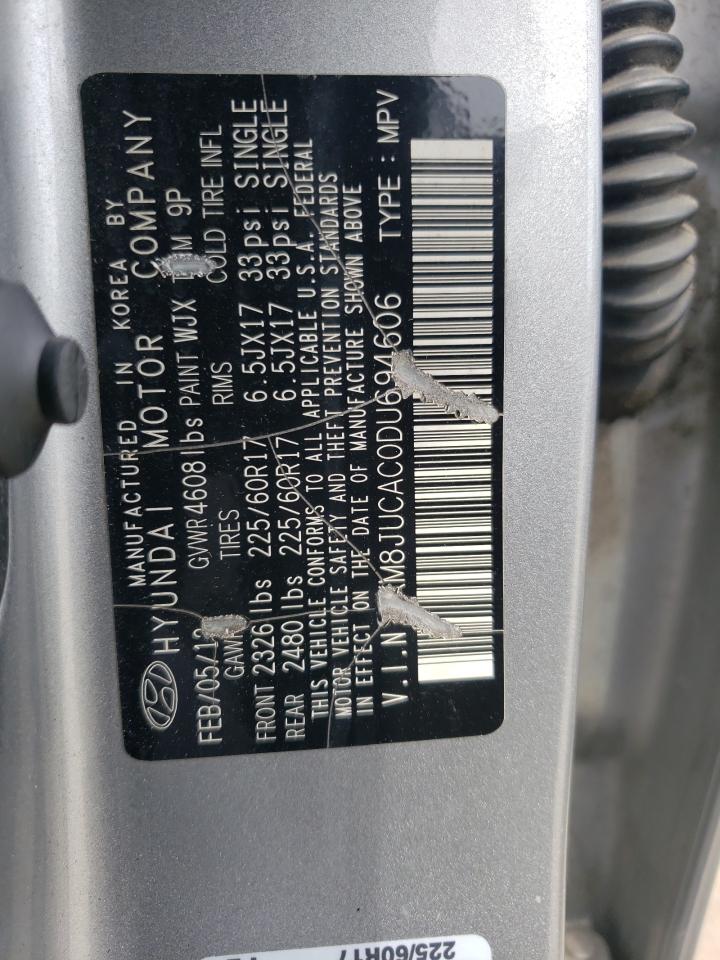 KM8JUCAC0DU694606 2013 Hyundai Tucson Gls