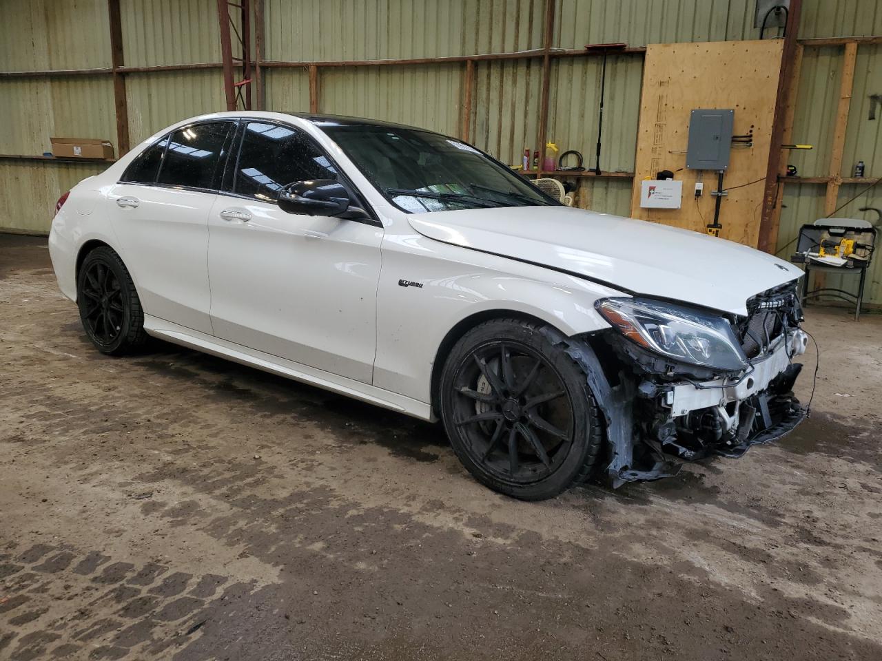 55SWF6EB6JU250642 2018 Mercedes-Benz C 43 4Matic Amg