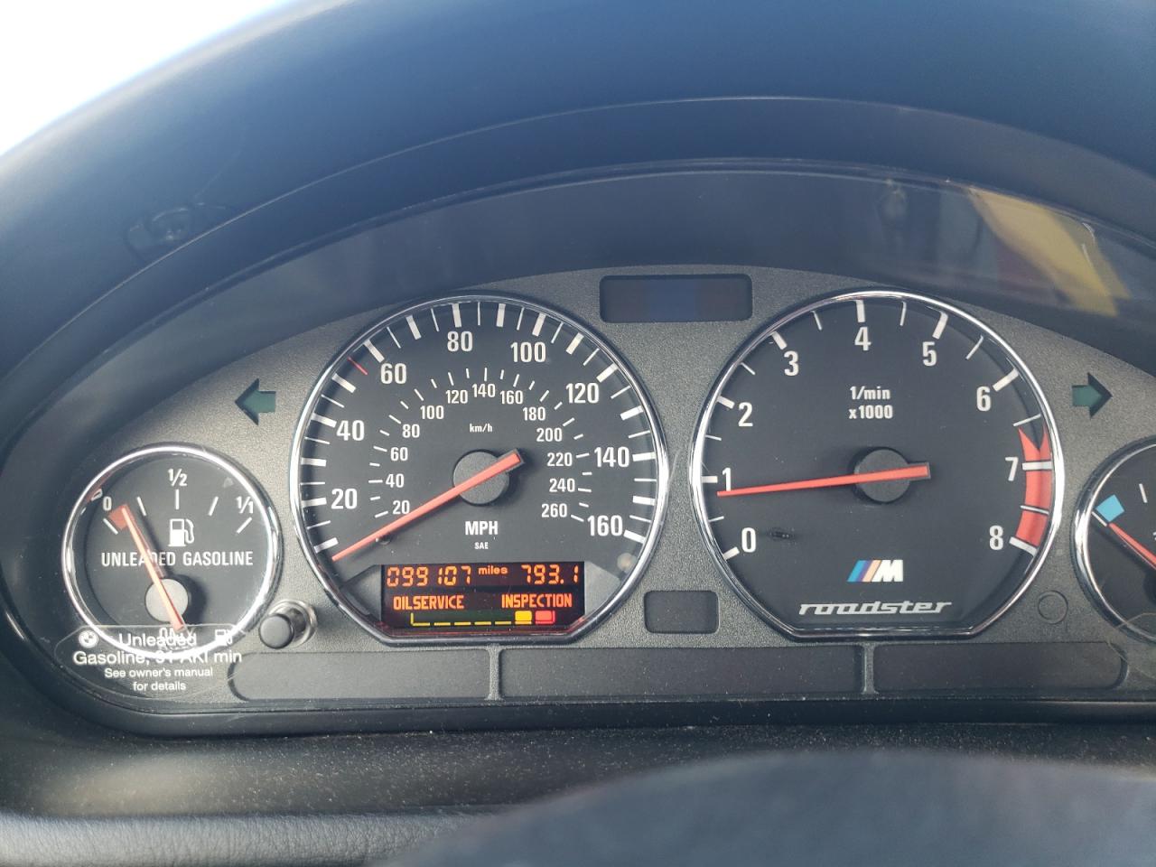 WBSCK9331WLC85182 1998 BMW M Roadster