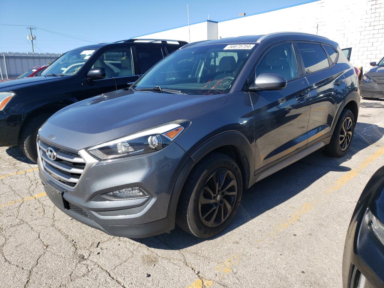 2018 Hyundai Tucson Sel vin: KM8J33A47JU615150