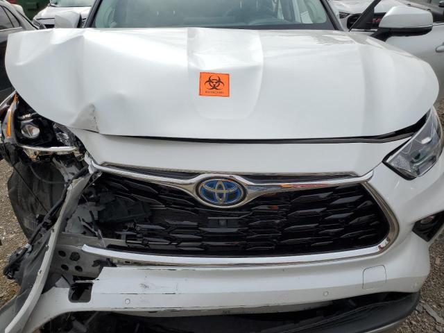 2022 Toyota Highlander Hybrid Platinum VIN: 5TDEBRCH7NS094551 Lot: 54324304