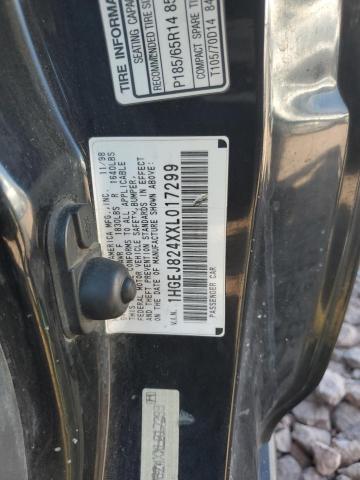 1999 Honda Civic Ex VIN: 1HGEJ824XXL017299 Lot: 56772904