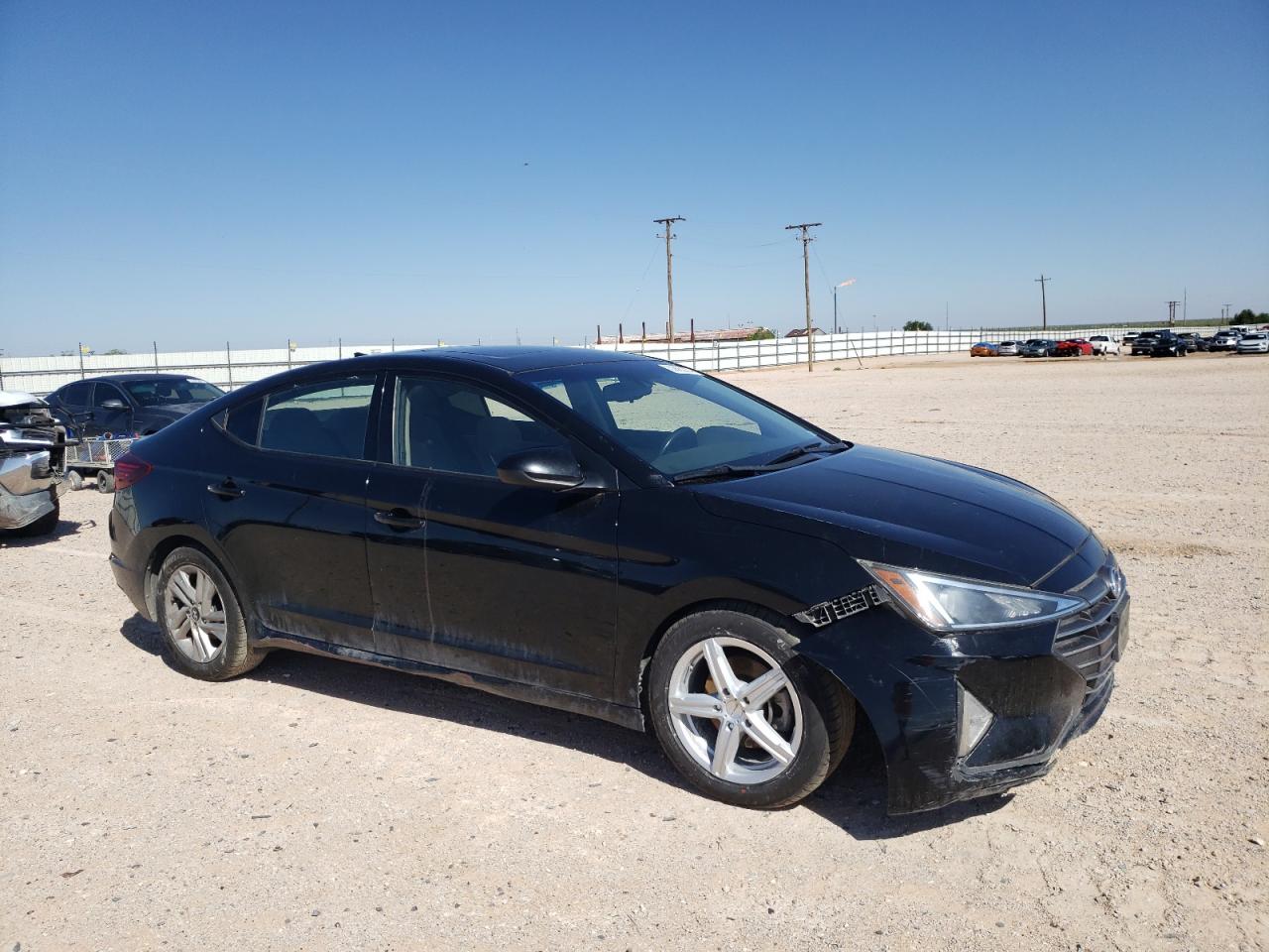 2019 Hyundai Elantra Sel vin: 5NPD84LF1KH432815