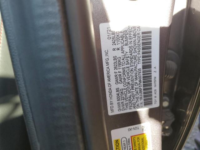 2021 ACURA TLX TECH A 19UUB6F57MA007935  54191174