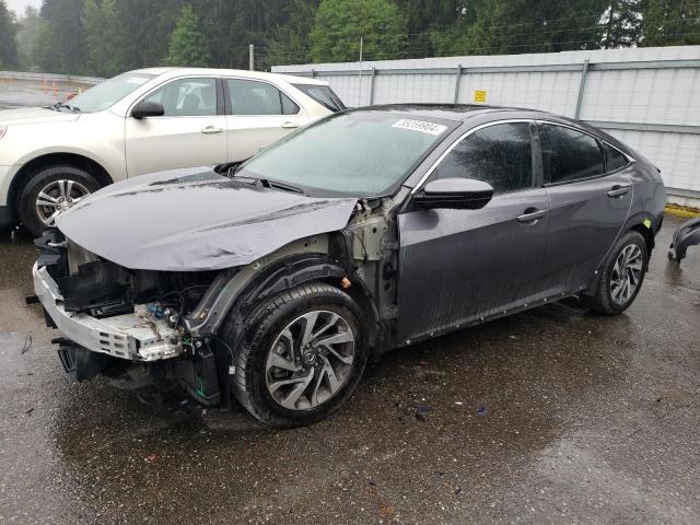 Lot #2544831307 2017 HONDA CIVIC EX salvage car