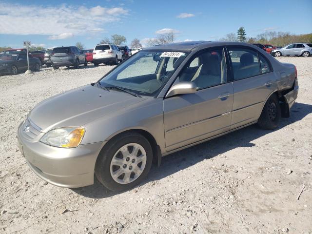 2003 Honda Civic Ex VIN: 2HGES26723H544923 Lot: 54120974