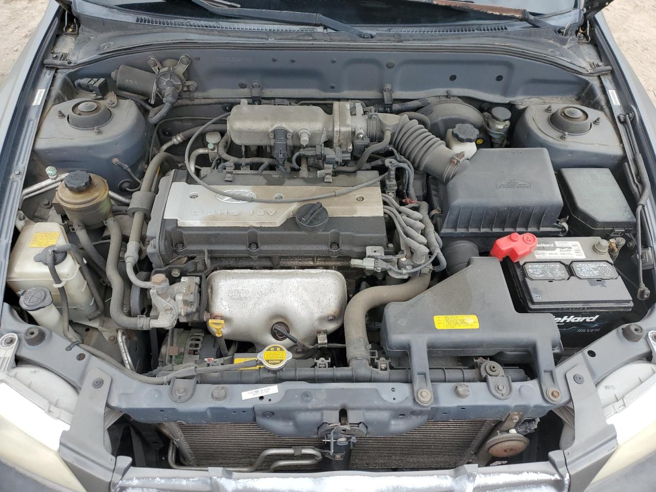 KMHCG35C32U207972 2002 Hyundai Accent Gs
