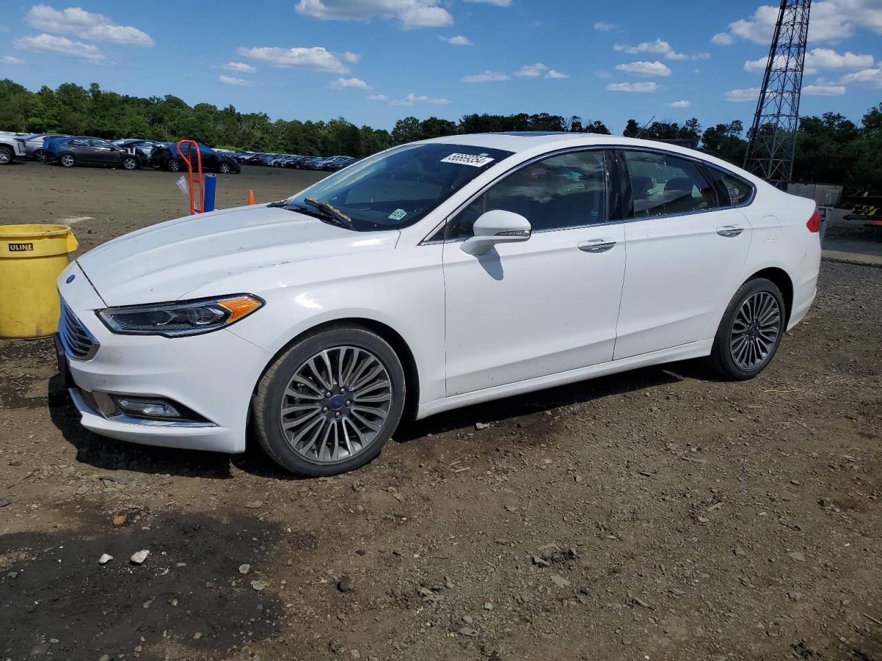 Lot #2835263216 2017 FORD FUSION SE