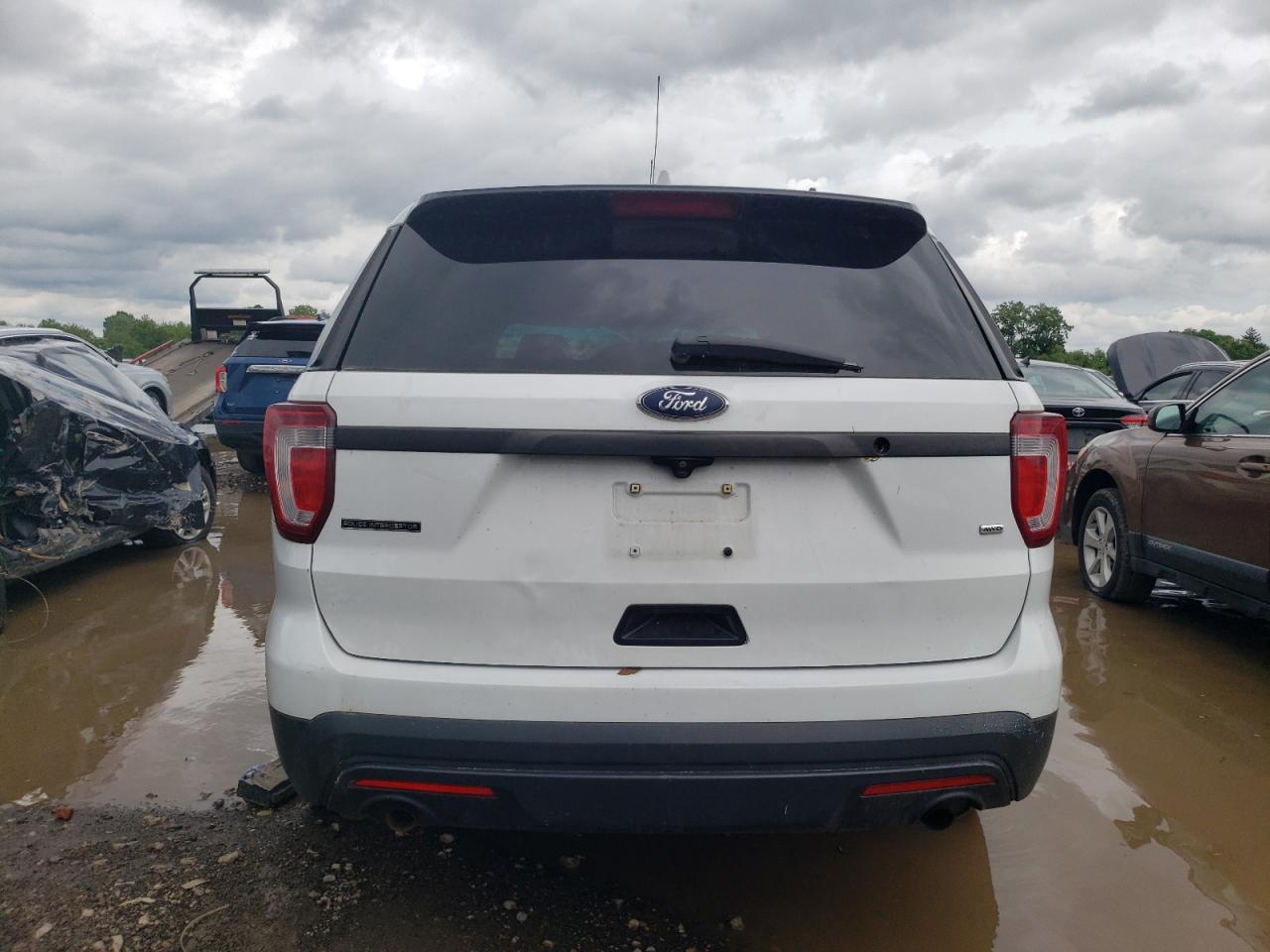 1FM5K8AR1HGB41542 2017 Ford Explorer Police Interceptor