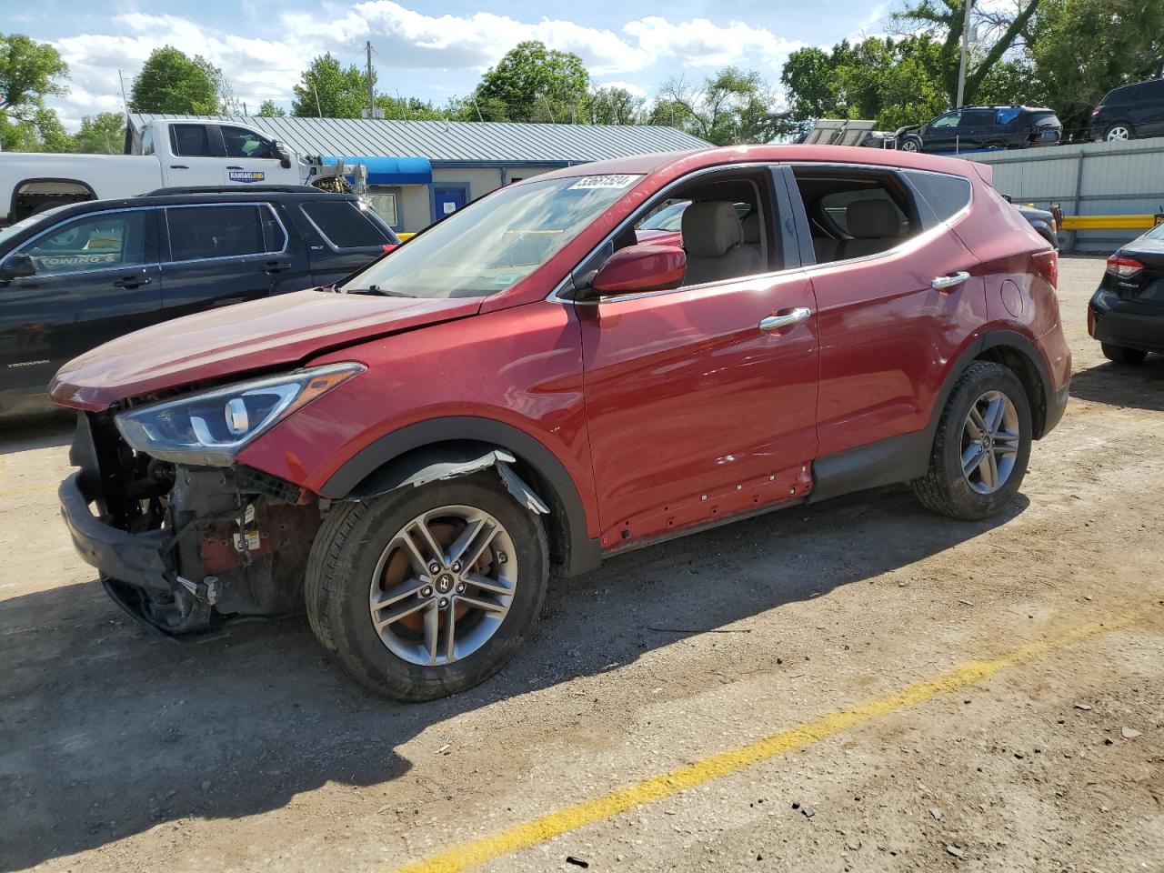 5XYZTDLB2HG430170 2017 Hyundai Santa Fe Sport