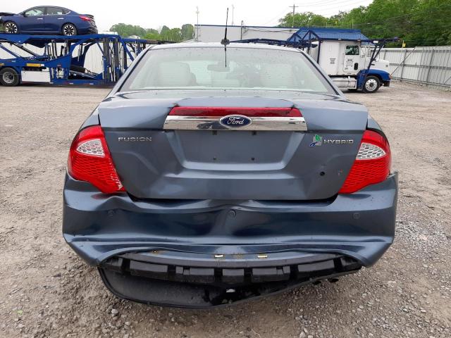 2011 Ford Fusion Hybrid VIN: 3FADP0L30BR302058 Lot: 53854114