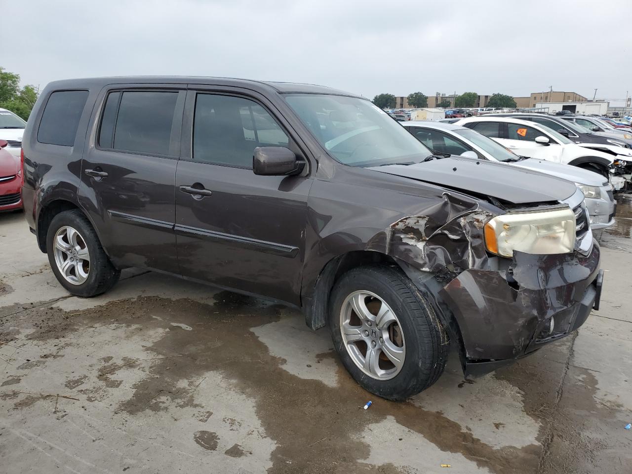 5FNYF3H59DB010973 2013 Honda Pilot Exl