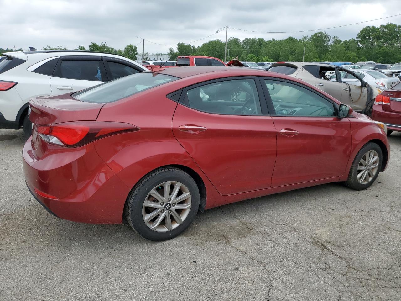 5NPDH4AEXEH458201 2014 Hyundai Elantra Se