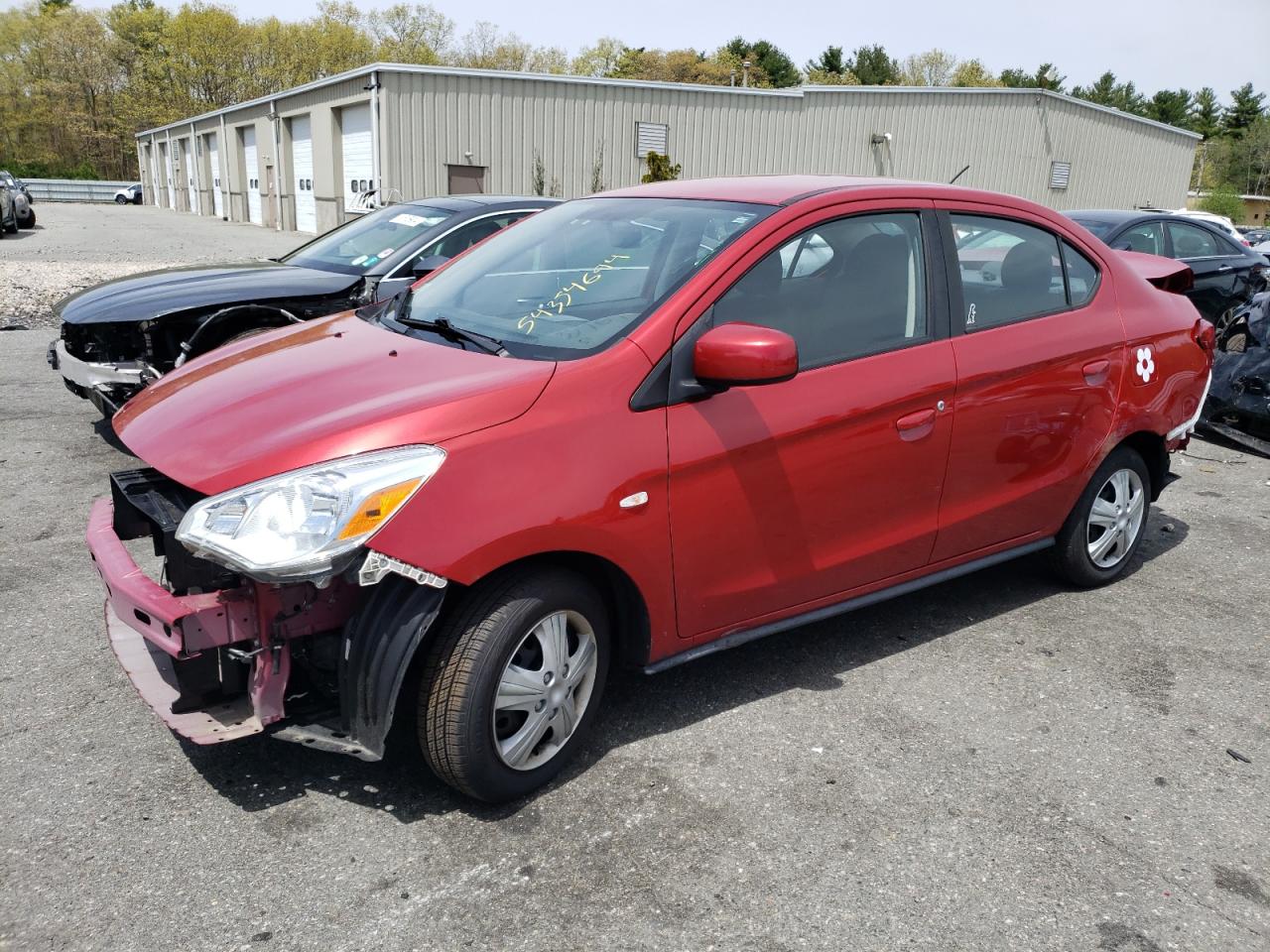 2019 Mitsubishi Mirage G4 Es vin: ML32F3FJ2KHF04231