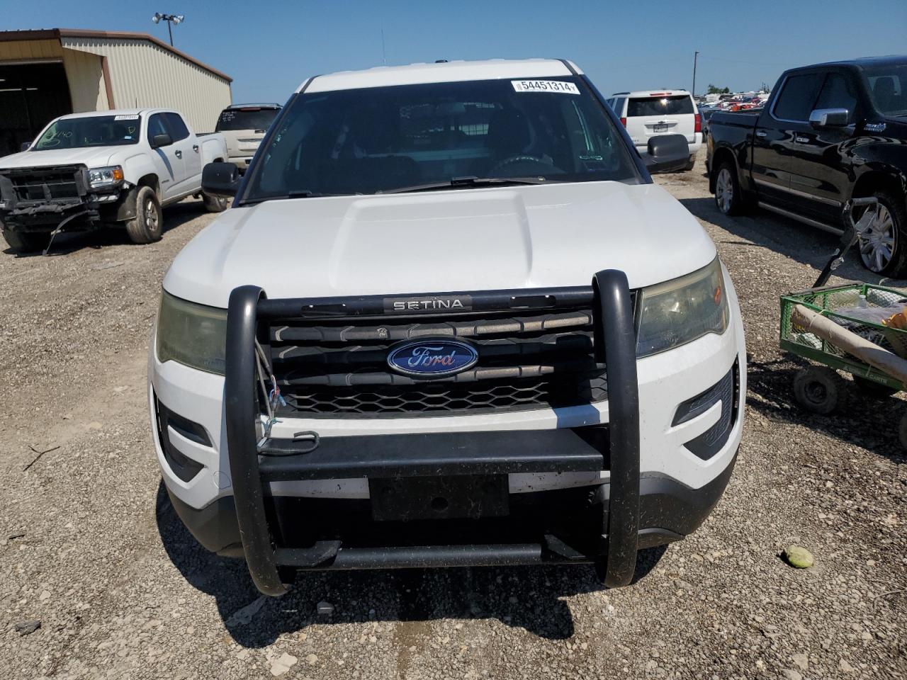 1FM5K8AR0HGB55531 2017 Ford Explorer Police Interceptor