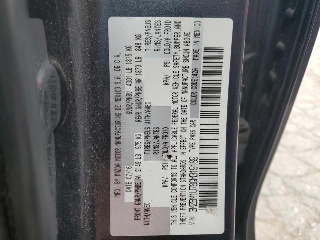 2016 Mazda 3 Sport VIN: 3MZBM1U78GM319189 Lot: 54609324