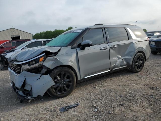 KIA CARNIVAL S 2022 gray  gas KNDNE5H30N6143425 photo #1