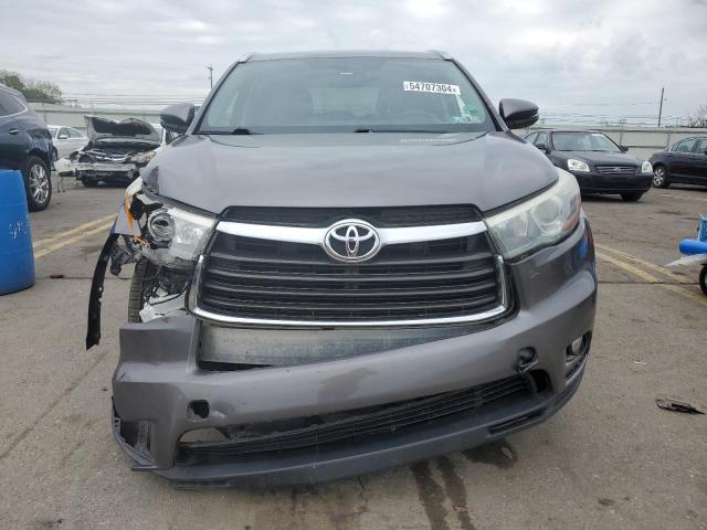 2015 Toyota Highlander Limited VIN: 5TDDKRFH2FS178656 Lot: 54707304