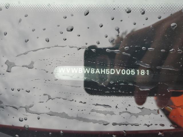 2013 Volkswagen Eos Komfort VIN: WVWBW8AH5DV005181 Lot: 56701934