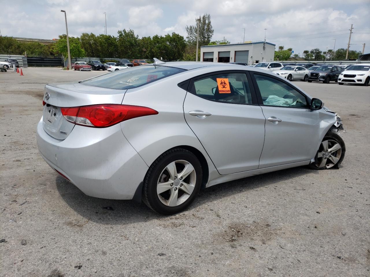 KMHDH4AE4DU791378 2013 Hyundai Elantra Gls