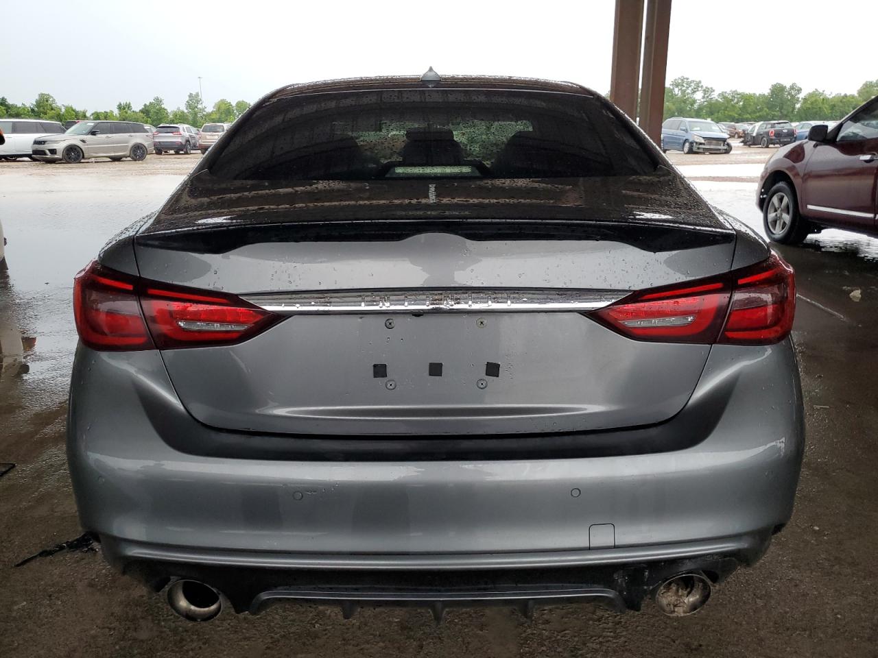 2018 Infiniti Q50 Red Sport 400 vin: JN1FV7AP9JM460920