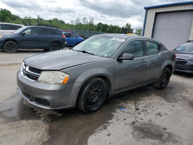 Lot #2567760464 2012 DODGE AVENGER SE salvage car