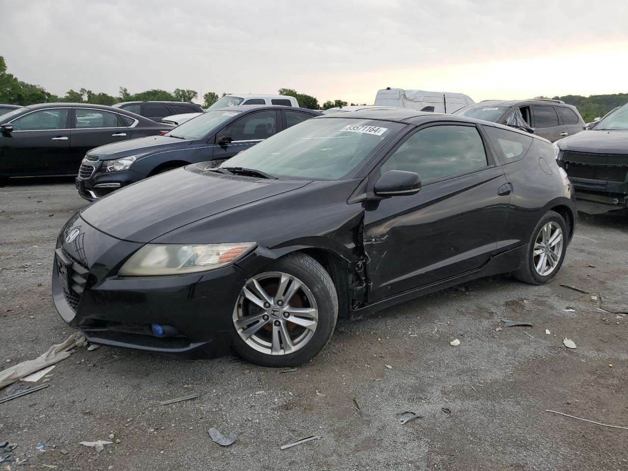 JHMZF1C64BS009611 2011 Honda Cr-Z Ex