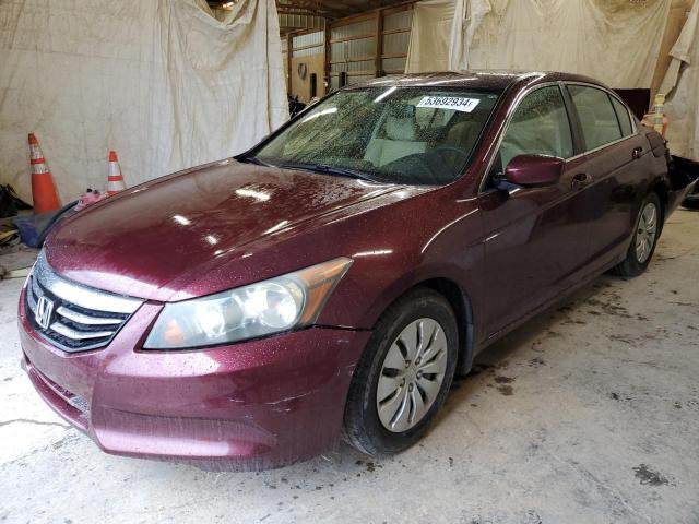 Lot #2522262789 2012 HONDA ACCORD LX salvage car