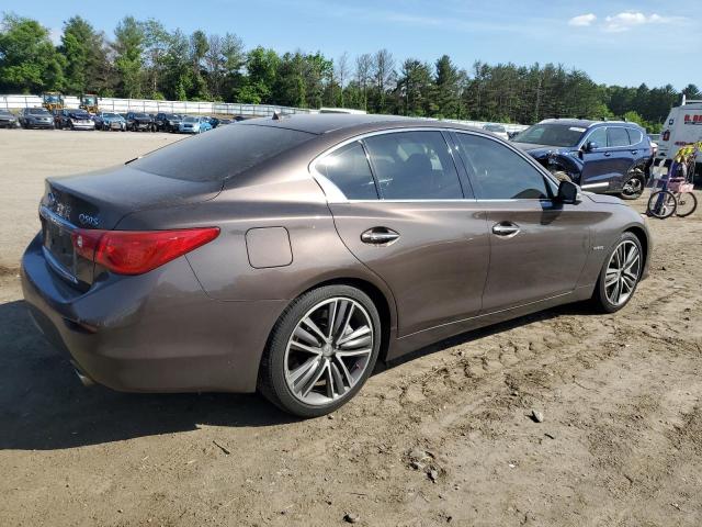 2014 Infiniti Q50 Hybrid Premium VIN: JN1AV7AR7EM701360 Lot: 55599334