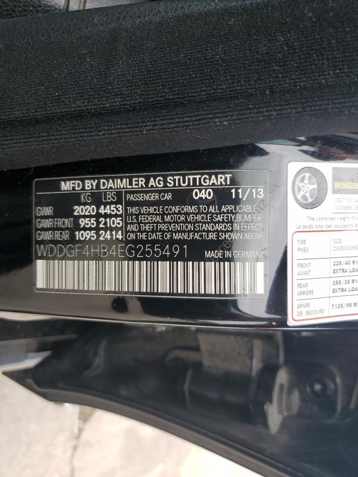 WDDGF4HB4EG255491 2014 Mercedes-Benz C 250