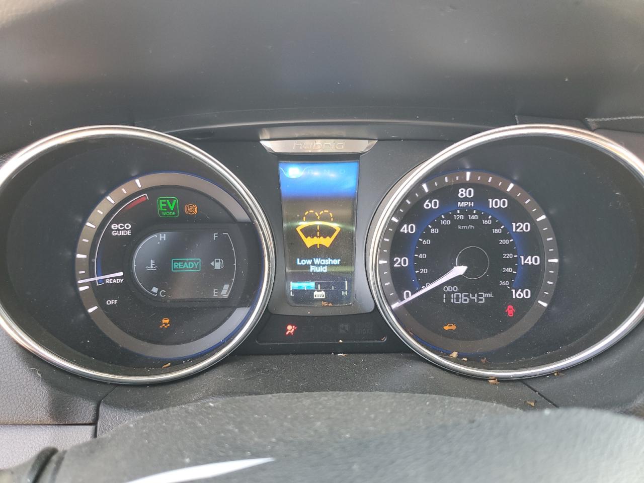 KMHEC4A42DA101266 2013 Hyundai Sonata Hybrid