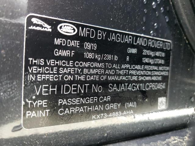 2020 JAGUAR XE R-DYNAM SAJAT4GX1LCP60464