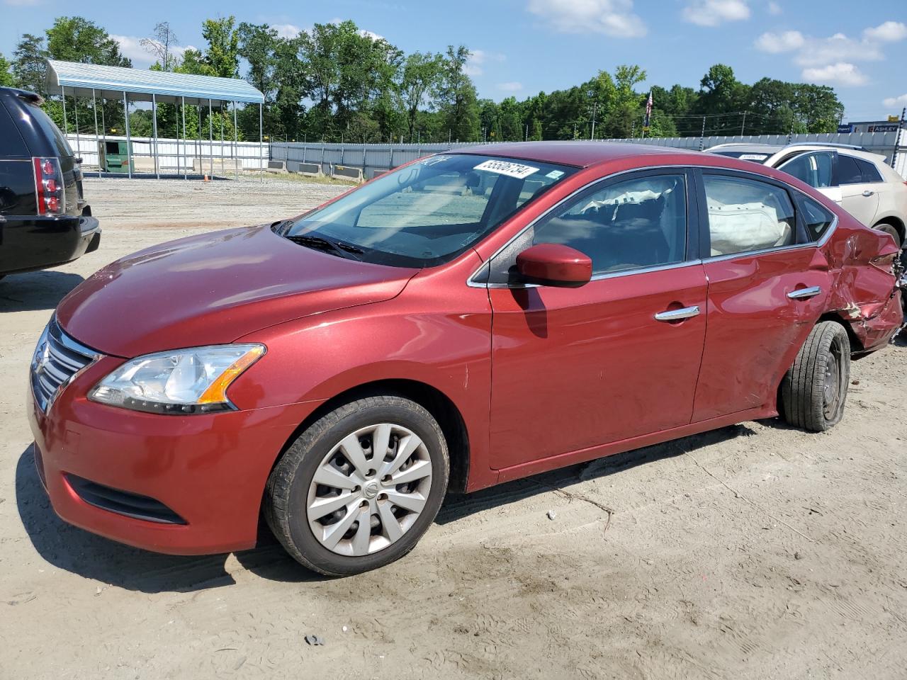 3N1AB7AP0FY252772 2015 Nissan Sentra S