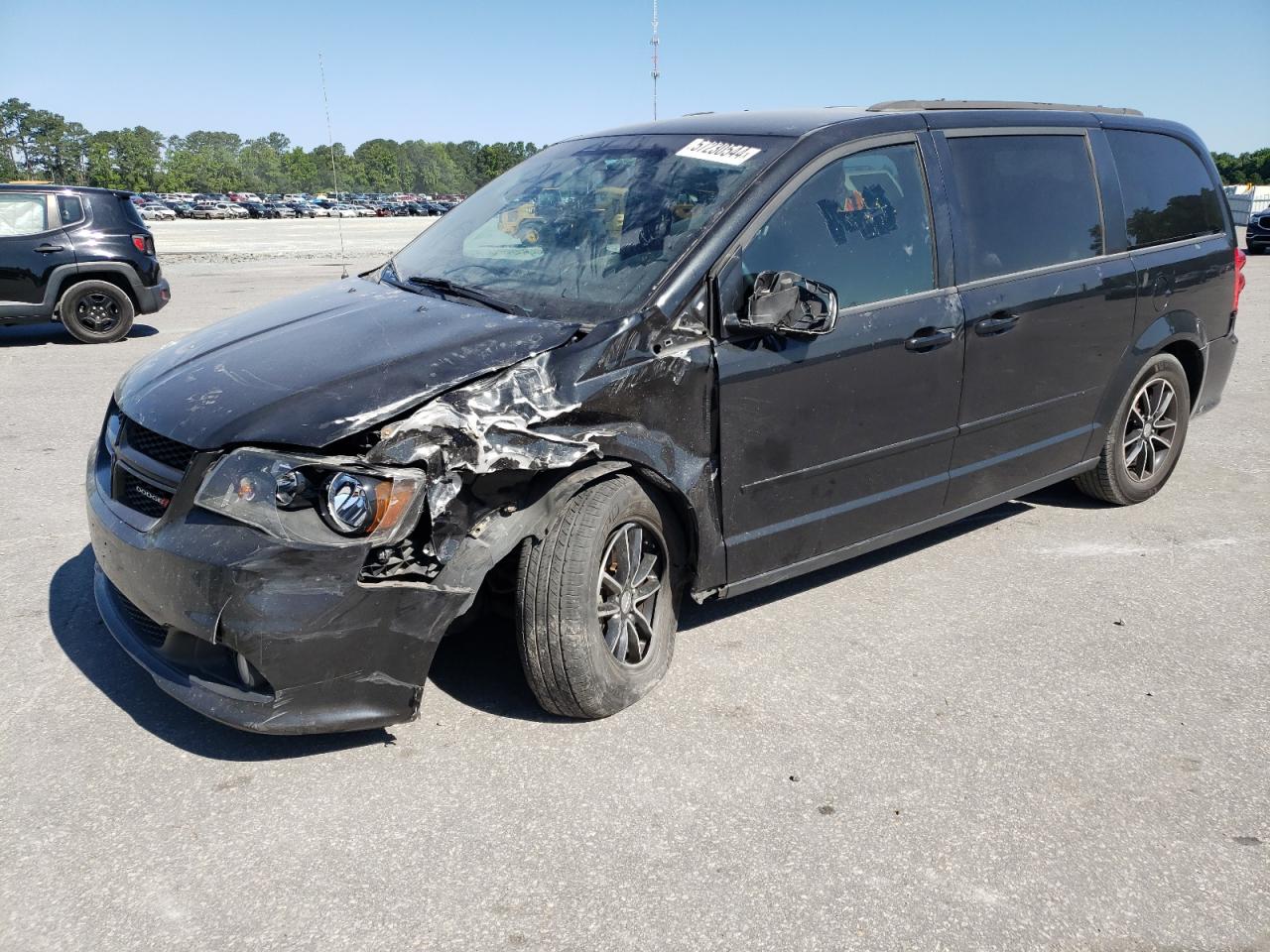 2C4RDGEGXHR791603 2017 Dodge Grand Caravan Gt