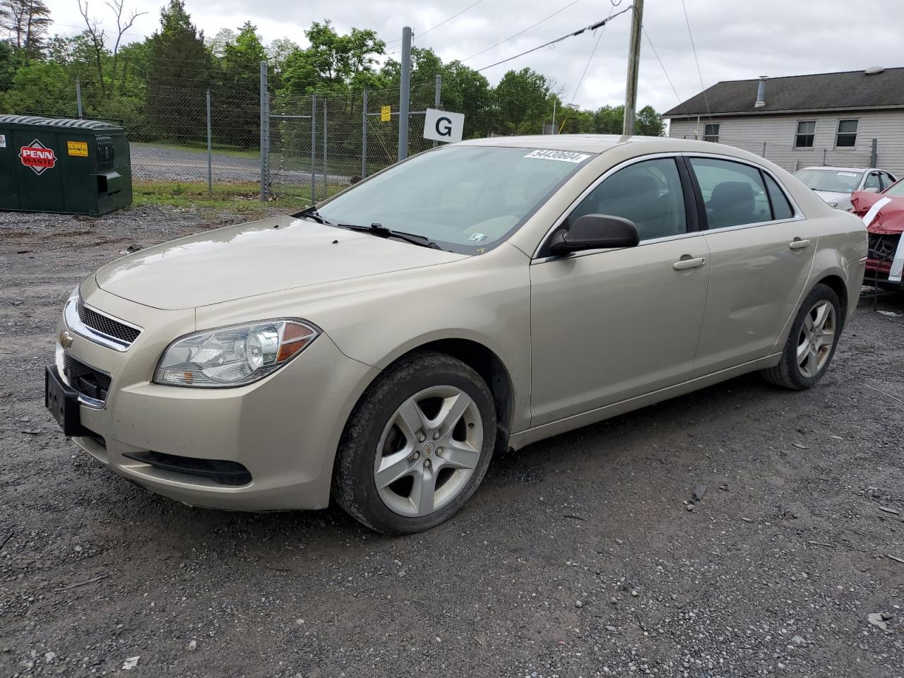 1G1ZB5E12BF100318 2011 Chevrolet Malibu Ls