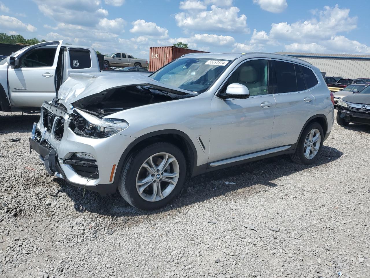 2019 BMW X3 Sdrive30I vin: 5UXTR7C57KLR52271