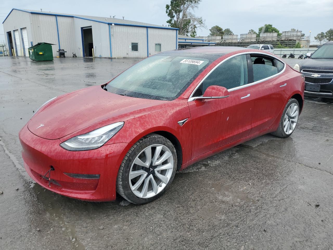 5YJ3E1EA9JF163593 2018 Tesla Model 3