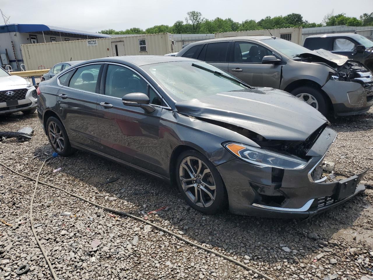 2019 Ford Fusion Sel vin: 3FA6P0CD2KR234055