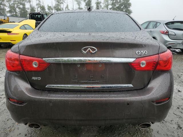 2014 Infiniti Q50 Base VIN: JN1BV7AR2EM708060 Lot: 55505444