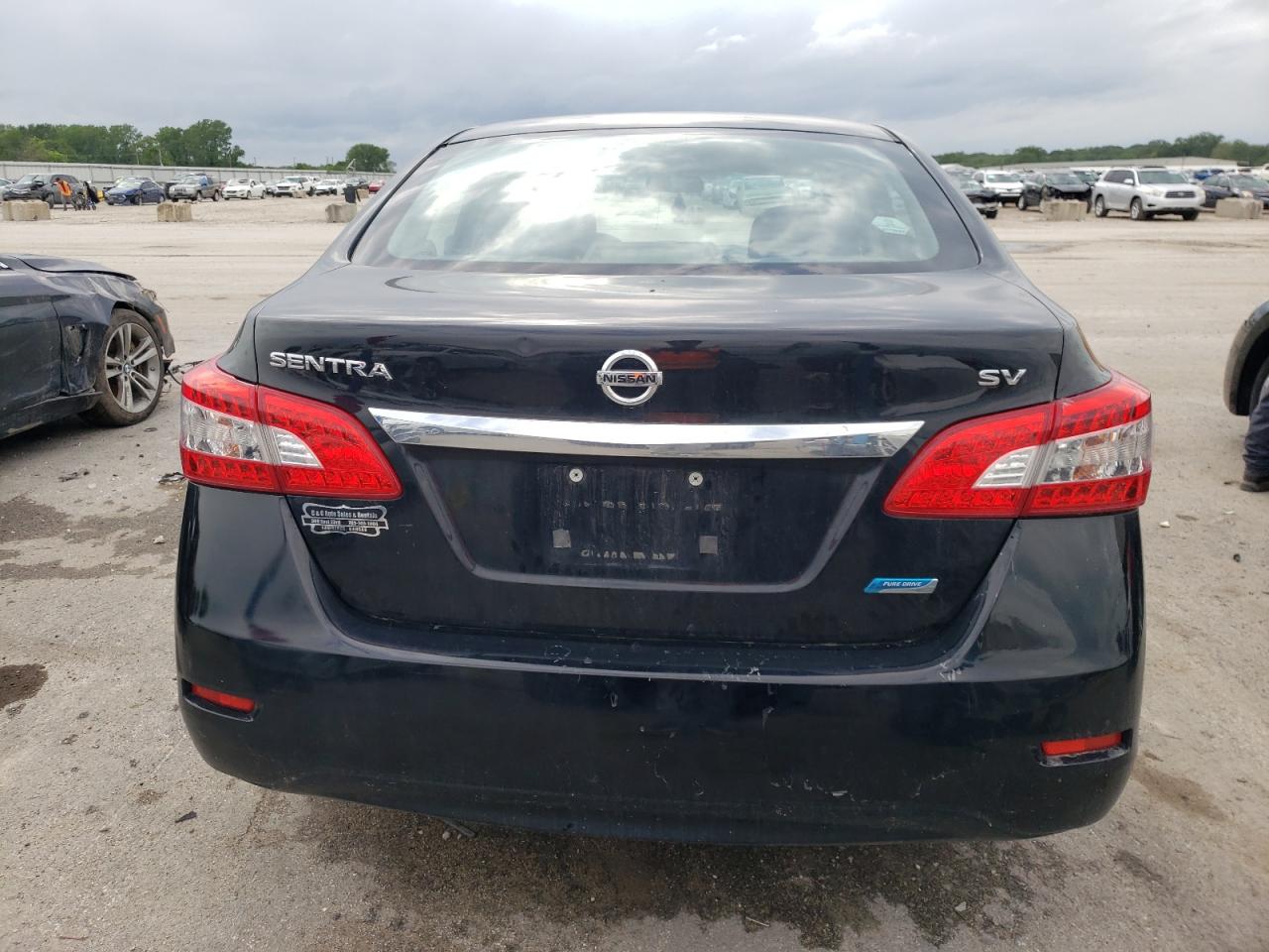 2014 Nissan Sentra S vin: 1N4AB7APXEN856182