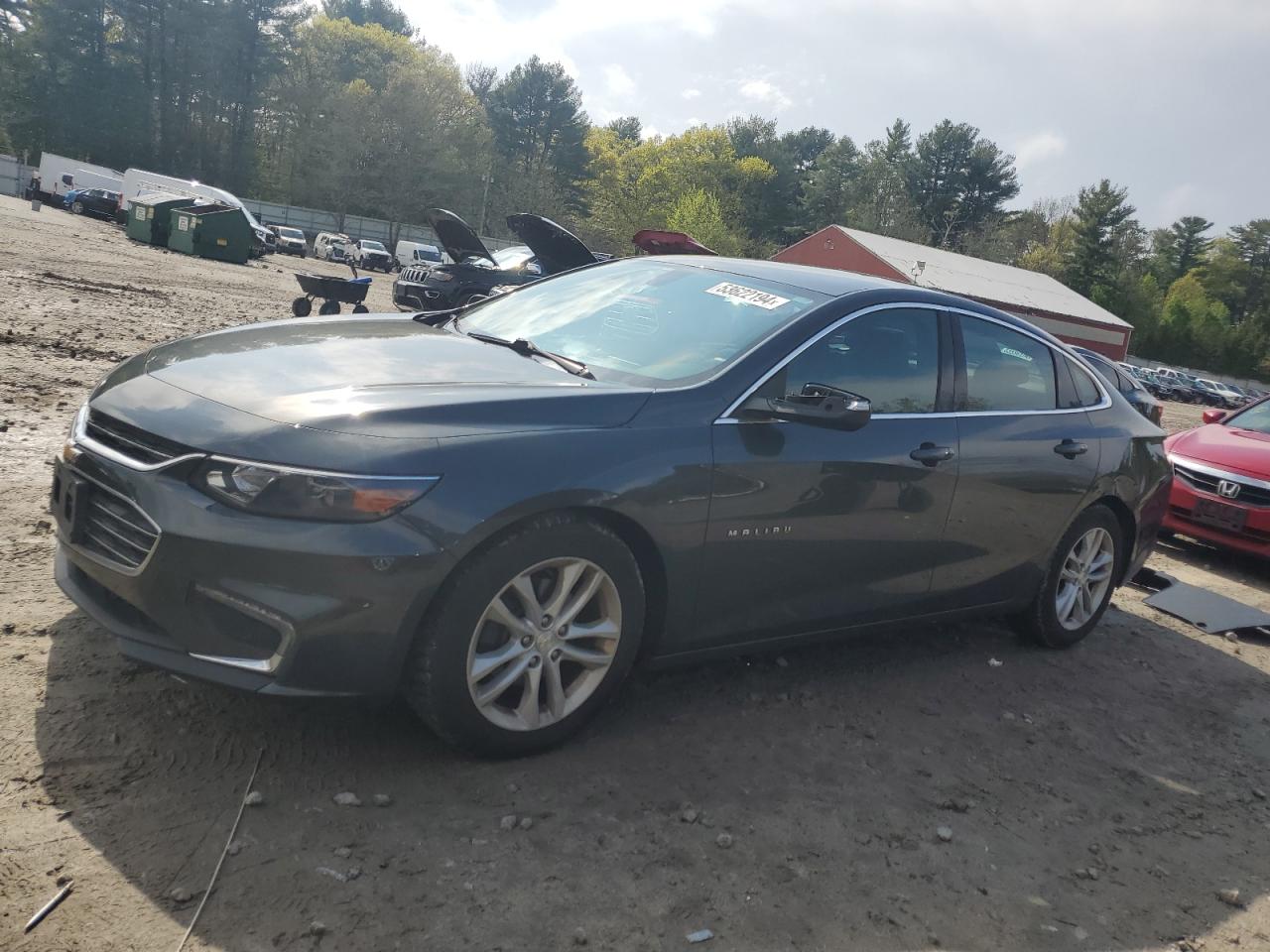 1G1ZE5ST7HF208195 2017 Chevrolet Malibu Lt